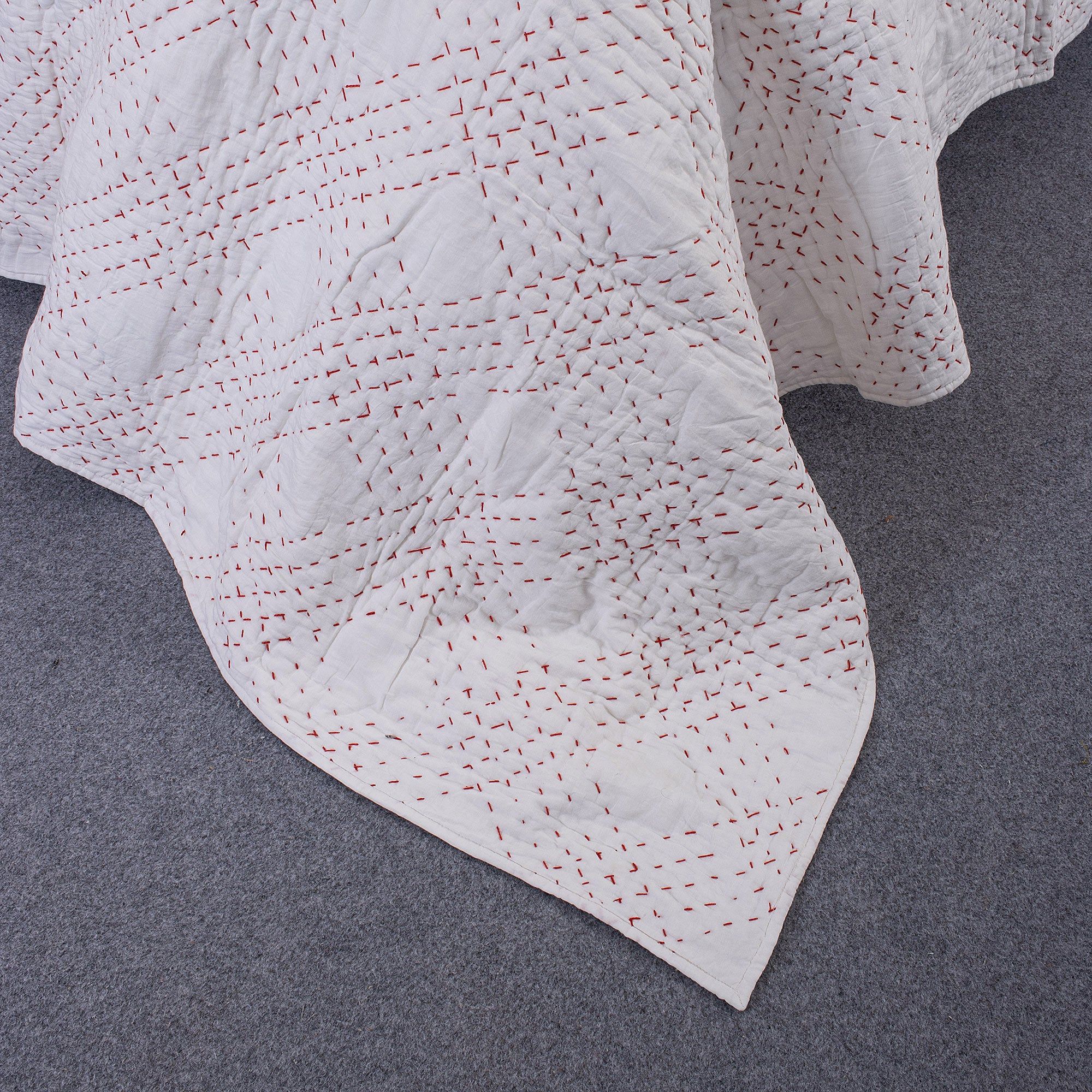 Solid Kantha Handmade Quilt For Winter